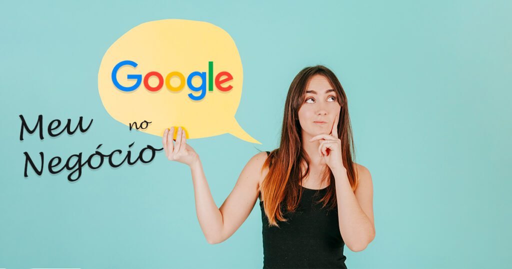 Pessoa registrando a empresa no Google Meu Negócio