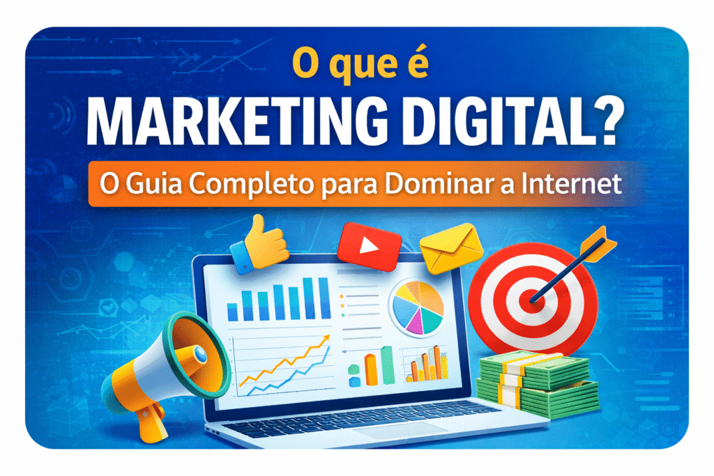 O que é marketing digital – guia completo para dominar a internet