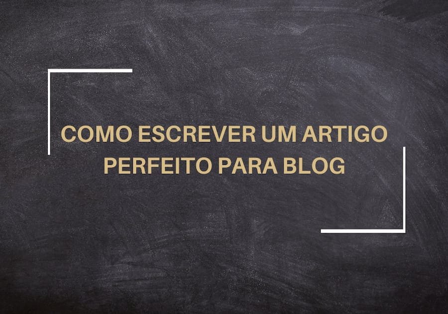 Imagem ilustrativa sobre como escrever um artigo perfeito para blog