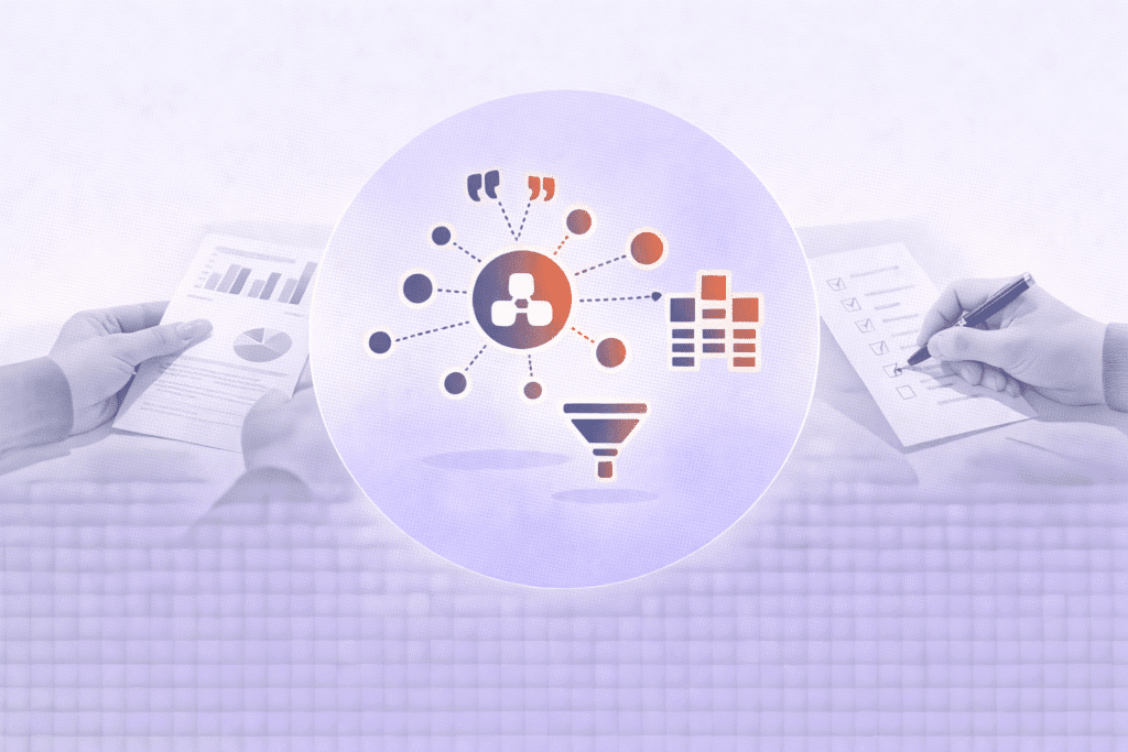 Ilustração representativa do Core Update do Google com foco em information gain